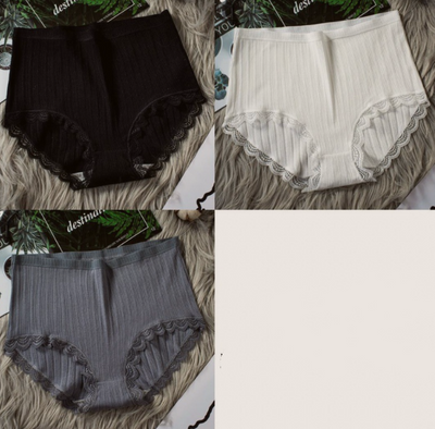 Calzones Deportivos de Cintura Alta con Algodón Transpirable para Mujer
