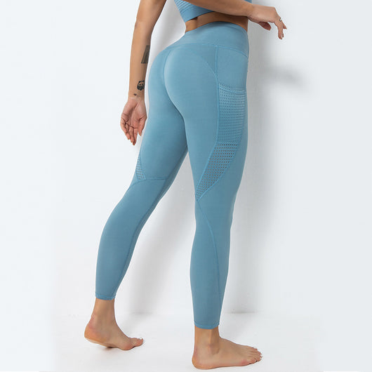 Pantalones Deportivos Levanta Glúteos con Costura Hueca - Image 13