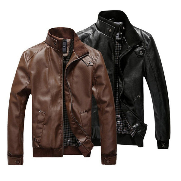 Chaqueta de Cuero para Hombre Premium