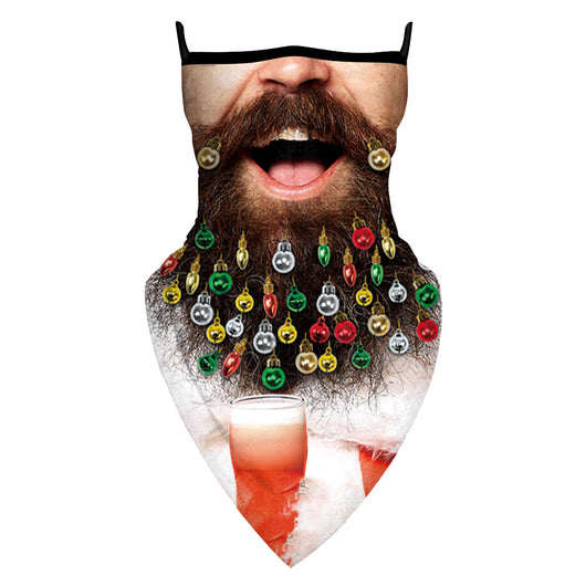 Máscara Navideña 3D con Barba Mágica - Image 13