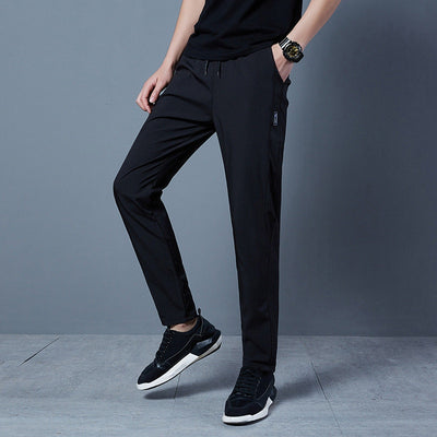Pantalones Casuales Sueltos de Colores Sólidos para Hombre - Image 8