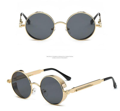 Gafas de Sol Redondas Metálicas - Image 3