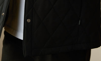 Abrigo Acolchado para Hombre con Cuello Solapa - Chaqueta Térmica - Image 7
