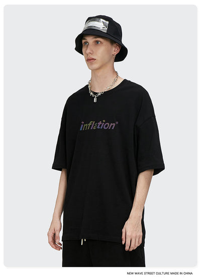 Playera Estilo Urbano con Letras Láser Deslumbrante para Hombre - Image 10