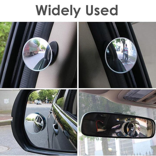 Espejo Convexo Giratorio 360° para Punto Ciego - Espejo Retrovisor Auxiliar sin Marco - Image 5