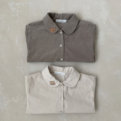 Camisa Estilo Western con Detalle de Oso en Solapa - Image 5