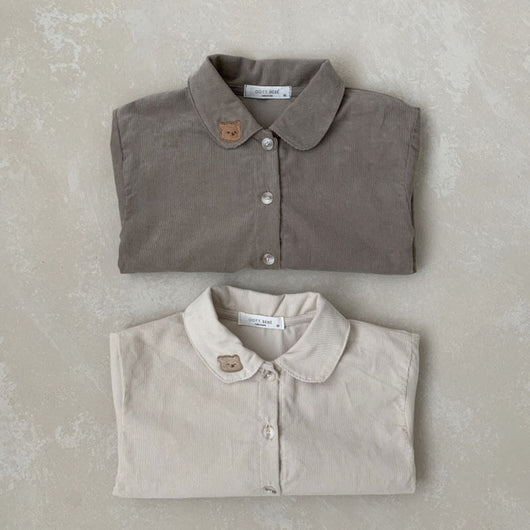 Camisa Estilo Western con Detalle de Oso en Solapa - Image 5