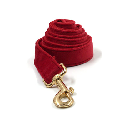 Collar y Correa para Mascotas en Terciopelo Gris Oscuro - Image 14