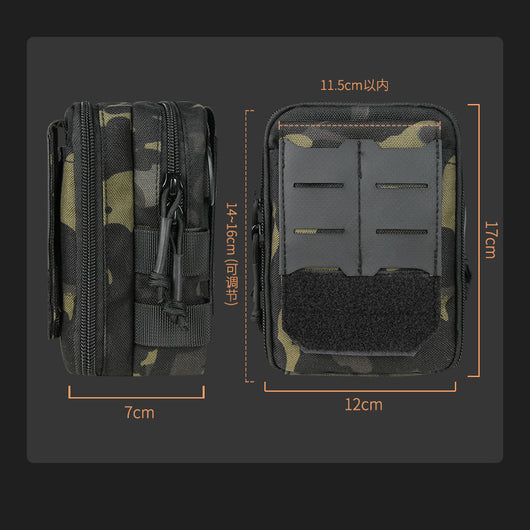 Bolsa Táctica Multifunción para Cintura - Kit Completo de Equipo Outdoor Camuflaje - Image 18
