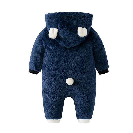 Pijama Enterizo de Cachemira para Bebé - Diseño Cartoon Abrigo Invierno - Image 10