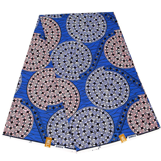 Tela Estampada Reversible Cerecloth Doble Cara - Diseño Geométrico Poliéster - Image 9