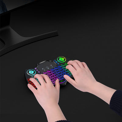 Teclado Inalámbrico Mini Volador V18 con Control Remoto - Image 8