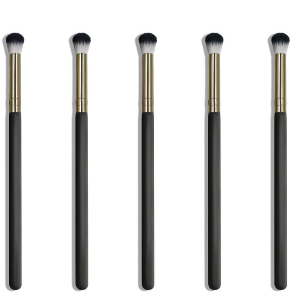Brocha Individual Suave Tubo Negro Dorado