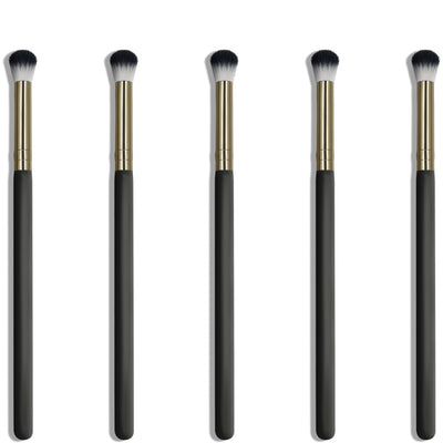 Brocha Individual Suave Tubo Negro Dorado - Image 2