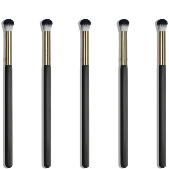 Brocha Individual Suave Tubo Negro Dorado