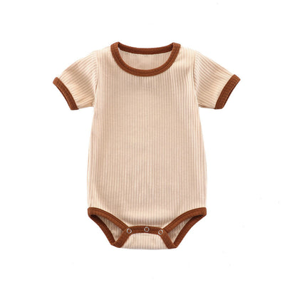 Mono Bebé Verano Ajustado con Costillas - Pijama Cómodo de Una Pieza - Image 17