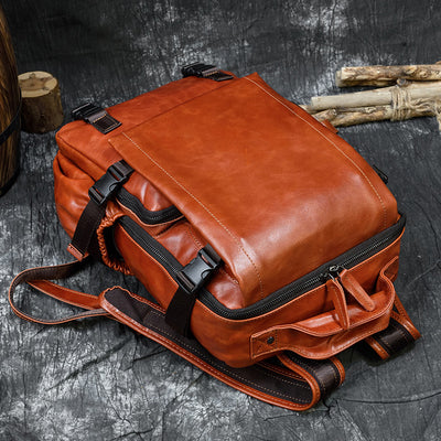 Bolsa de Cuero Genuino para Laptop con Gran Capacidad - Image 14