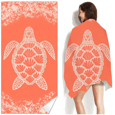 Toalla de Playa Bohemia Estampada - Absorbente y Versátil - Image 7