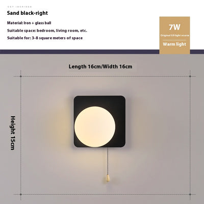 Lámpara de Pared Infantil Minimalista para Dormitorio y Pasillo - Image 10