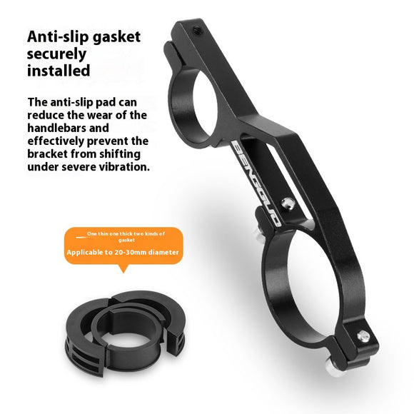 Extensión de Manillar de Aleación de Aluminio para Bicicleta de Montaña