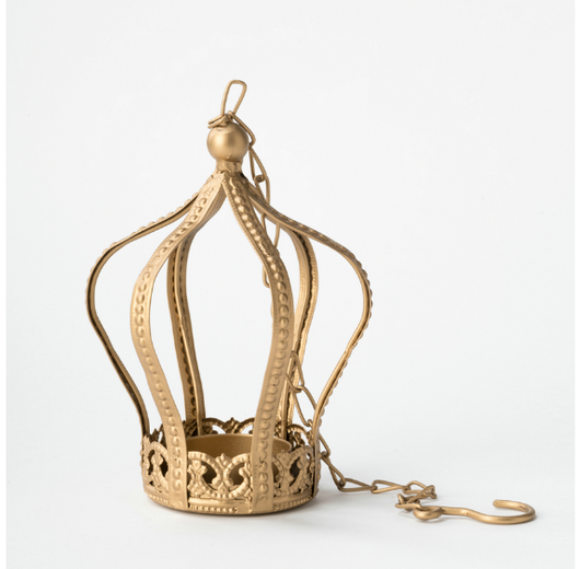 Candelabro de Corona Dorada para Bodas y Decoración del Hogar - Image 14