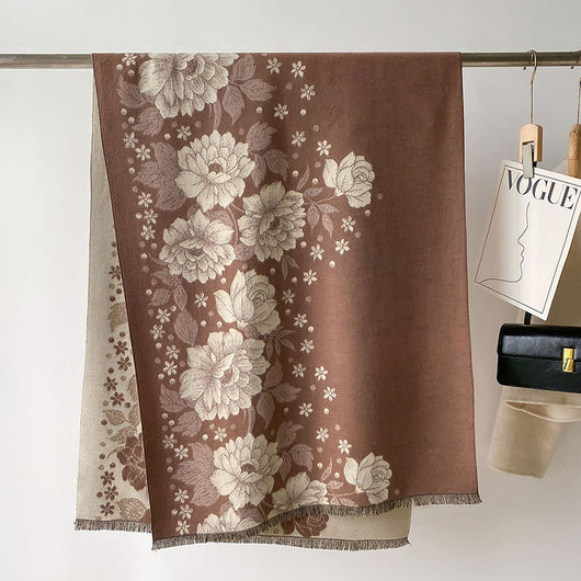Pañuelo Étnico Floral con Estilo y Elegancia para Mujer - Image 7