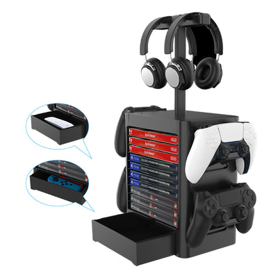 Organizador Multifuncional para Auriculares, Mandos y CDs - Image 3