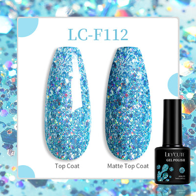 Set de 184 Colores de Esmalte Gel Profesional con Base y Top Coat Sin Lavado - Image 13