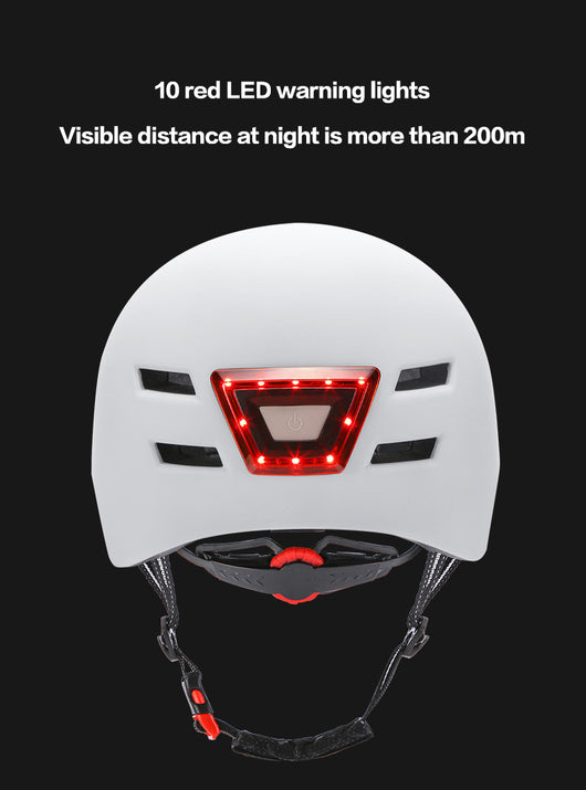 Casco Inteligente con Luz LED de Seguridad para Ciclismo y Deportes Urbanos - Image 7