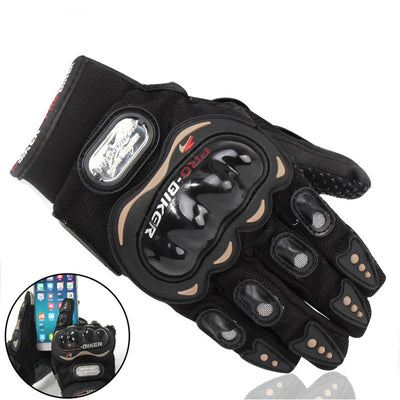 Guantes de Motocicleta Táctiles con Protección Total y Aislamiento Térmico - Image 2