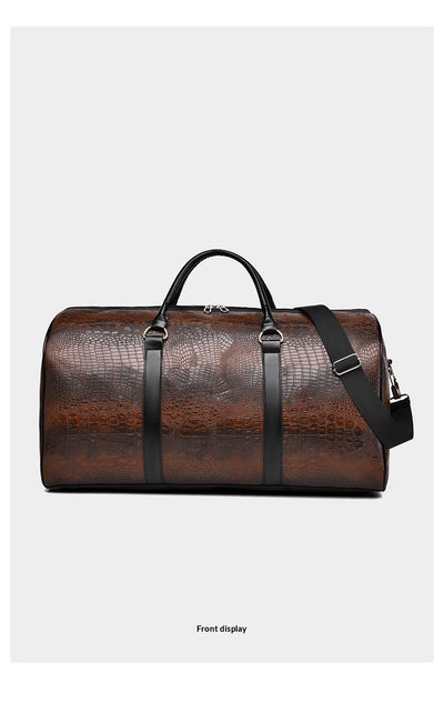 Bolsa de Viaje Deportiva para Hombre con Patrón Cocodrilo Personalizable - Image 15