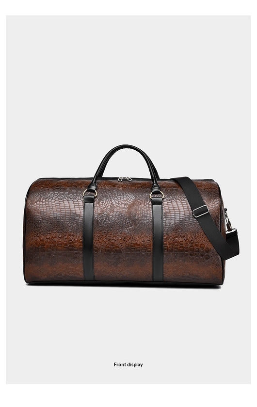 Bolsa de Viaje Deportiva para Hombre con Patrón Cocodrilo Personalizable - Image 15