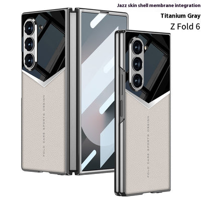 Funda de Cuero para Teléfono con Protección Antigolpes y Película Integrada - Image 7