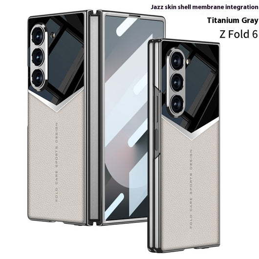Funda de Cuero para Teléfono con Protección Antigolpes y Película Integrada - Image 7