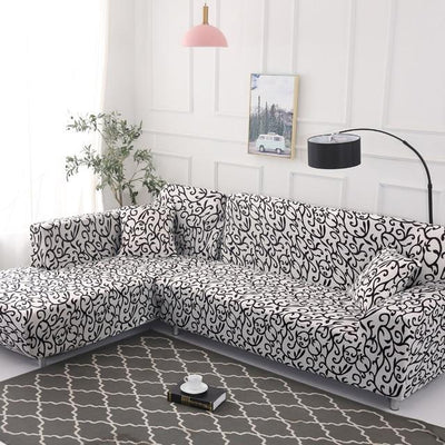 Funda de Sofá Elástica con Estampado Caleidoscopio Moderno - Image 8