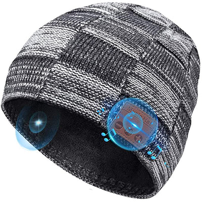 Gorro de Punto Bluetooth con Cashmere para Escuchar Música - Image 9