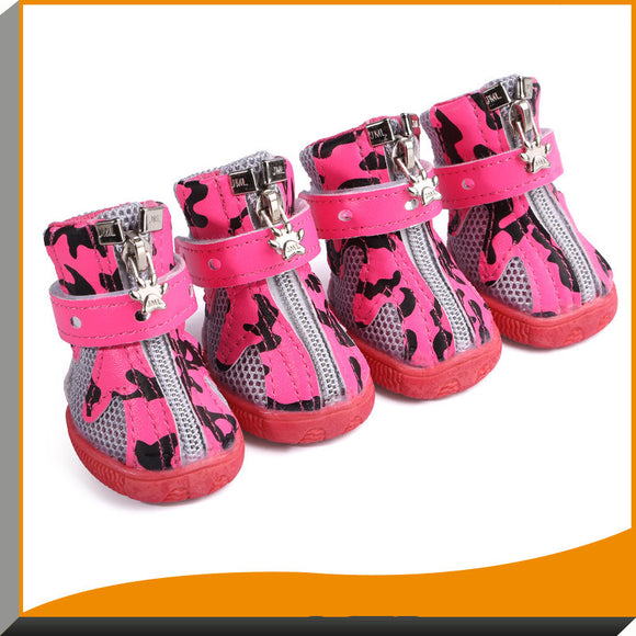 Zapatos de malla transpirable para cachorros