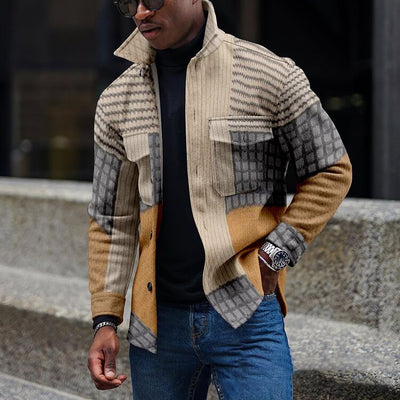 Chaqueta Casual Versátil para Hombre - Estilo Moderno y Cómodo - Image 11