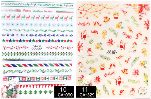 Stickers de Uñas Navideños - Image 28
