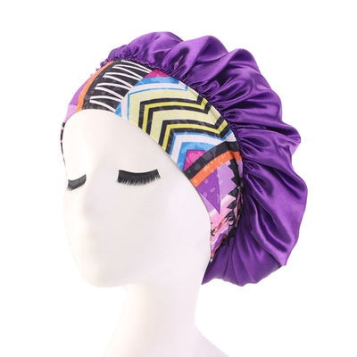 Banda para cabello ancha con gorro nocturno - Image 6