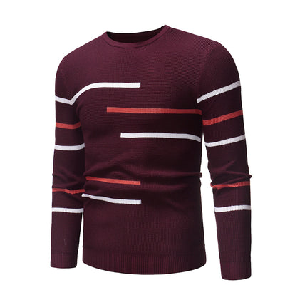 Suéter Cuello Redondo Cómodo para Hombre - Image 4