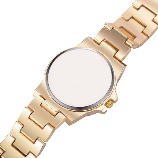 Reloj de Moda Británica con Diamante Simple para Mujer - Banda de Acero Aleado - Image 18
