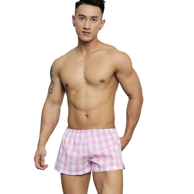 Shorts Casuales a Cuadros para Hombre - Comodidad y Estilo - Image 3