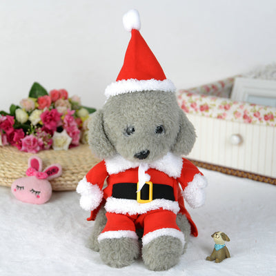 Disfraz Navideño para Mascotas - Traje Festivo Erguido - Image 5