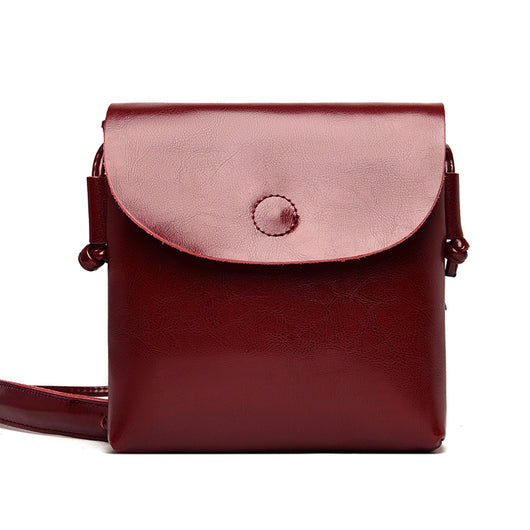Bolso Mensajero de Cuero Suave para Mujer - Estilo Contemporáneo - Image 6