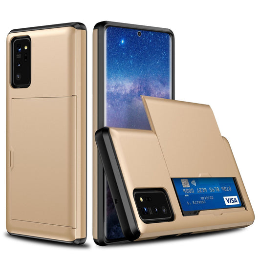 Funda Deslizante para Teléfono con Compartimiento de Tarjetas