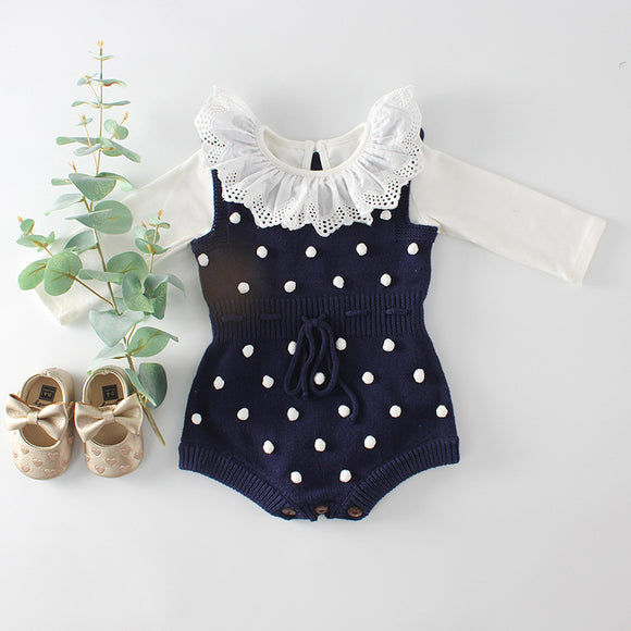 Enterizo de Algodón de Manga Larga