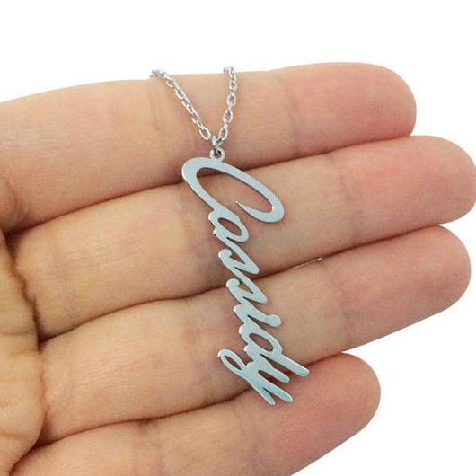 Collar Personalizado con Firma de Acero Inoxidable para Mujer - Image 13