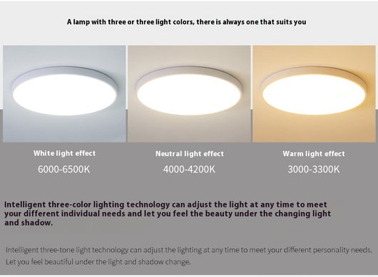 Lámpara de Techo LED Redonda Minimalista para Sala de Estar - Image 47