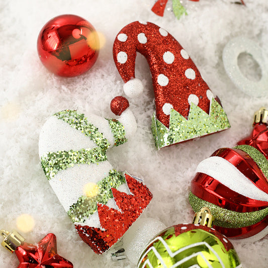 Juego de Adornos Navideños Pintados a Mano - Image 2